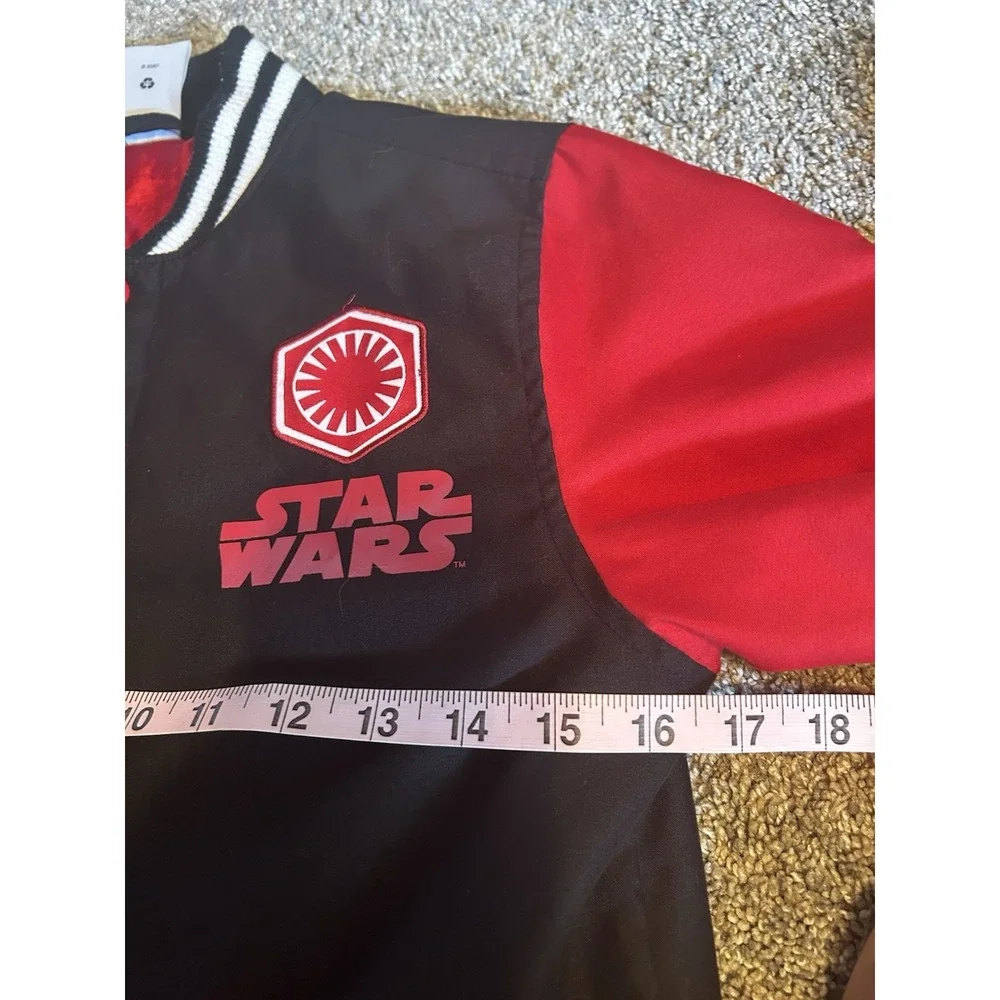 Star Wars Kylo Ren Kids Jacket 7/8 Disney Store Black Red‎ Sith Lord Preppy